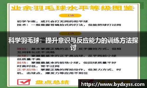 科学羽毛球：提升意识与反应能力的训练方法探讨
